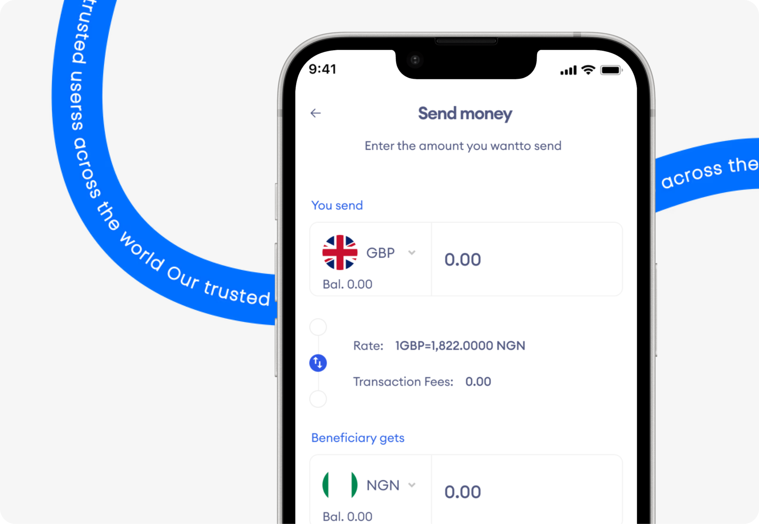 SendBuddie trusted global payments visual